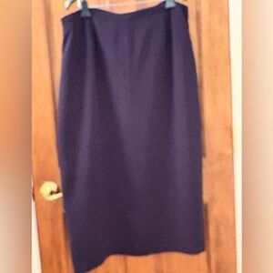 Dress Barn Woman Black Skirt EUC
